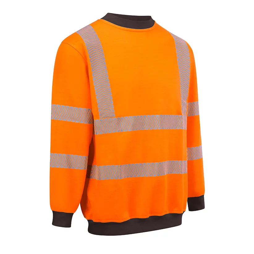 BEESWIFT ARC COMPLIANT HI-VIS SWEATSHIRT — Orange
